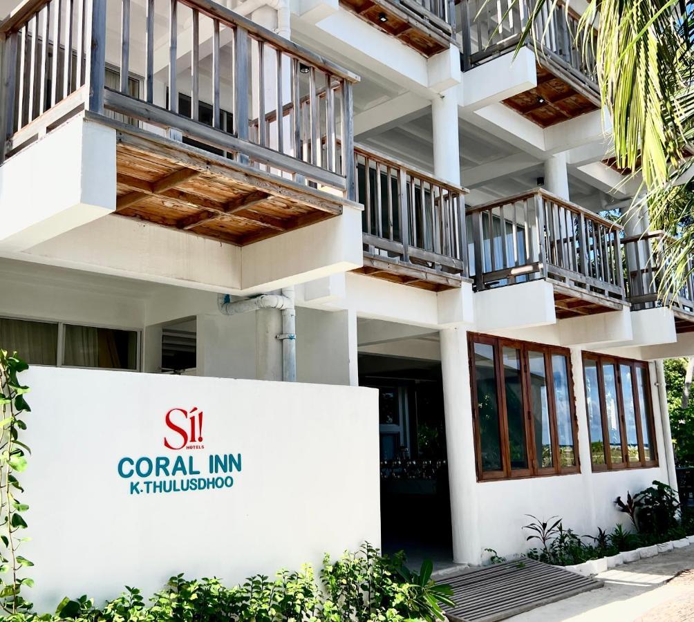 Coral Inn Thulusdhoo Bagian luar foto
